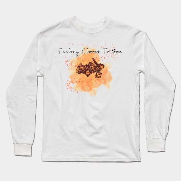 Fleeing cloves to you! Long Sleeve T-Shirt by Sura